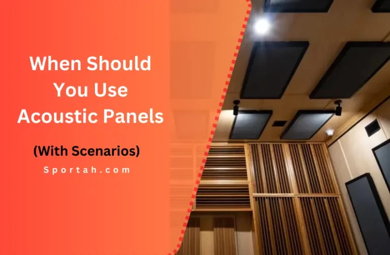 When Should You Use Acoustic Panels (With Scenarios)